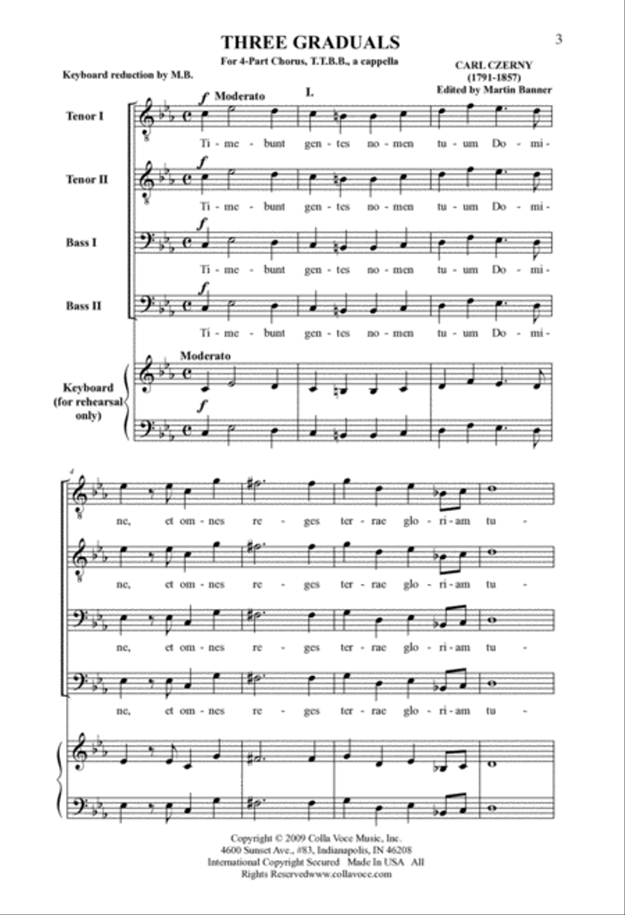 Three Graduals Three Graduals TTBB scores gallery preview page 2