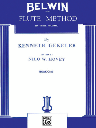 Book cover for Belwin Flute Method, Book 1