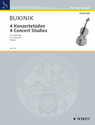 Book cover for Four Concert Studies