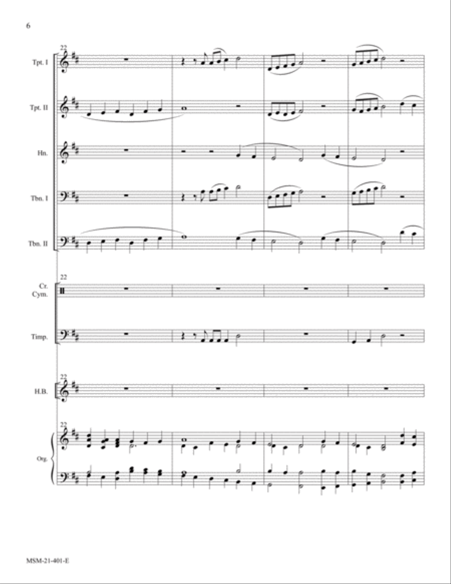 Lasst uns erfreuen Organ scores gallery preview page 6