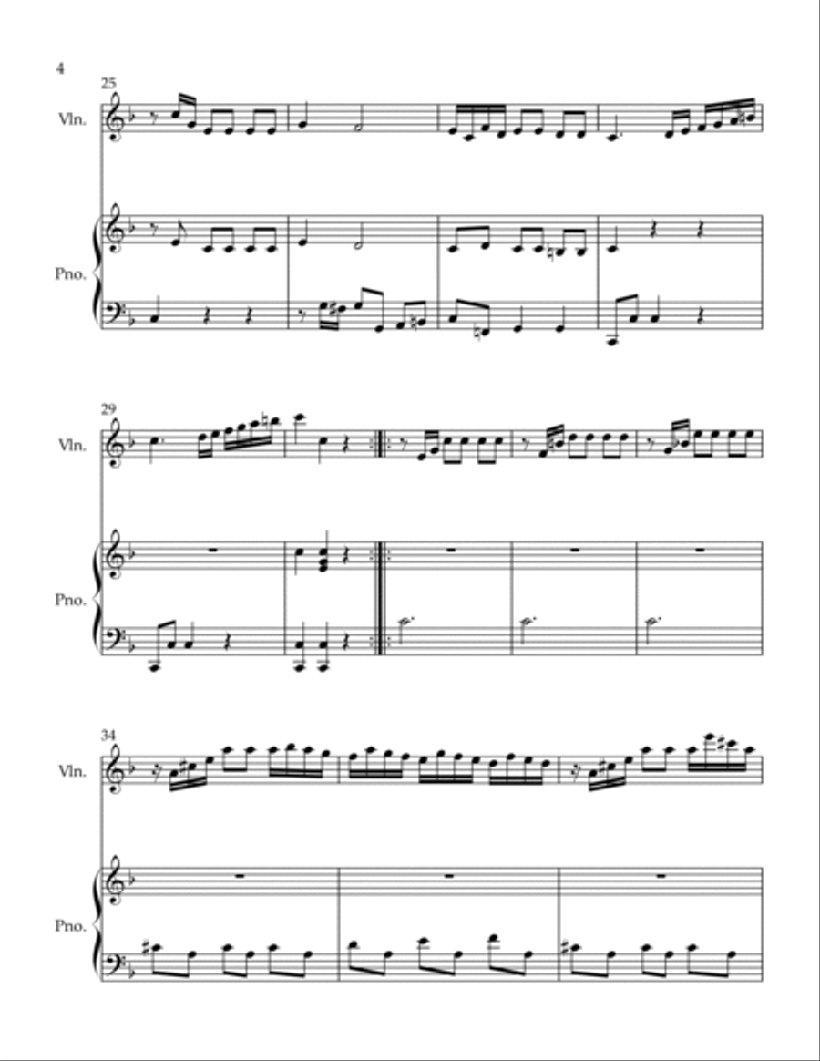 Con Spirito Violin Solo scores gallery preview page 4