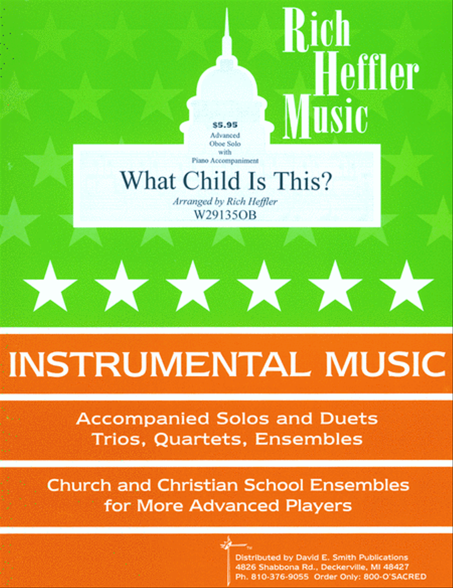 What Child Is This? Piano Accompaniment scores gallery preview page 1
