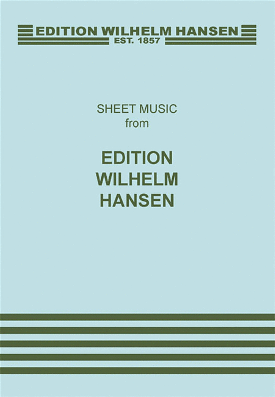 Hans Abrahamsen: String Quartet No.1 'Ten Preludes' (Score) String Quartet scores gallery preview page 1