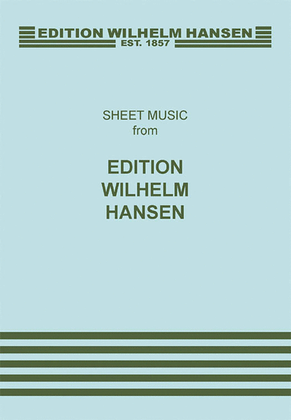 Book cover for Hans Abrahamsen: String Quartet No.1 'Ten Preludes' (Score)