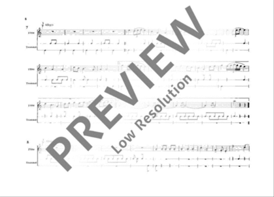 Pieces for Recorder and Drum Recorder scores gallery preview page 9