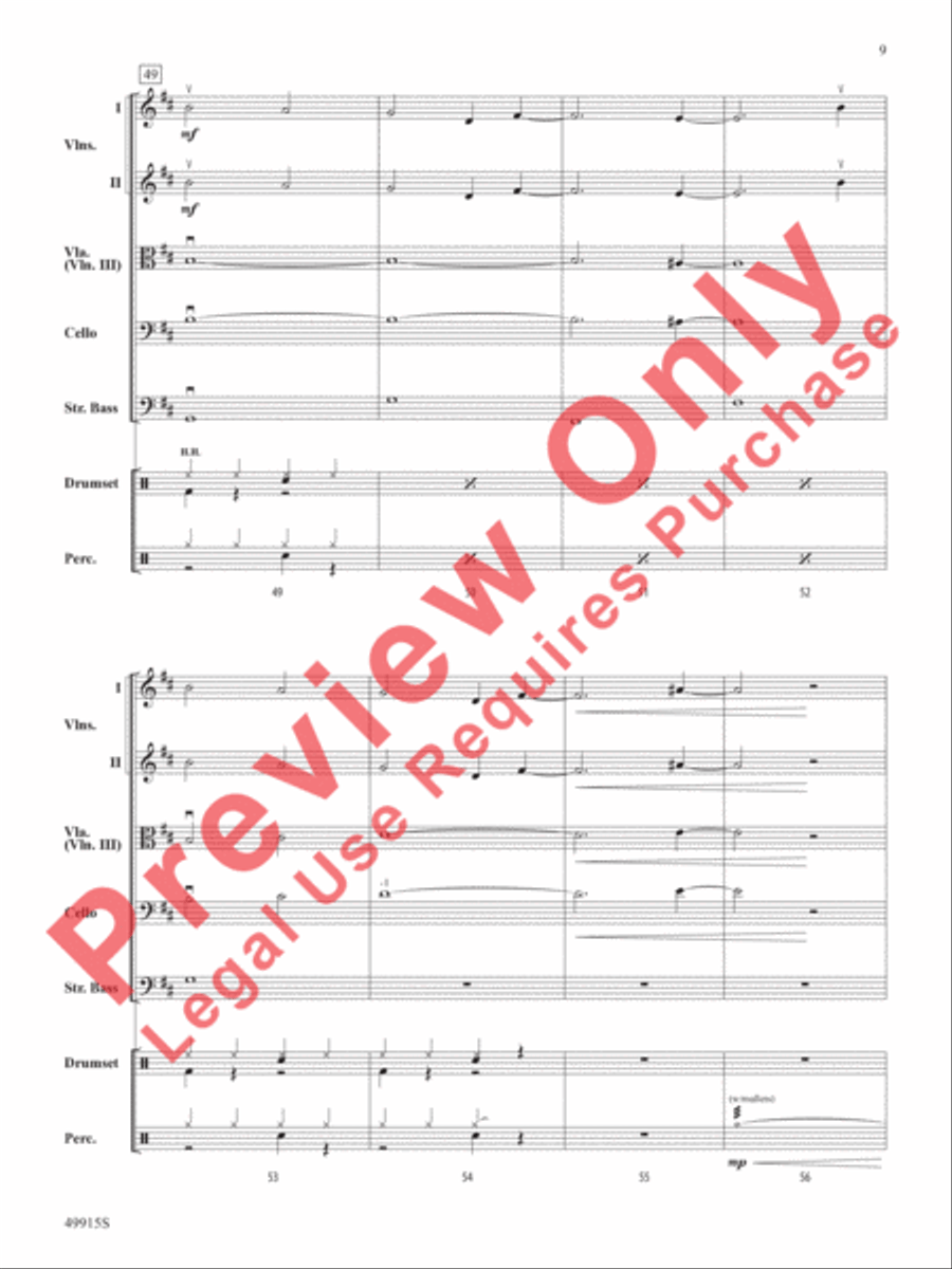 Enemy String Orchestra scores gallery preview page 10
