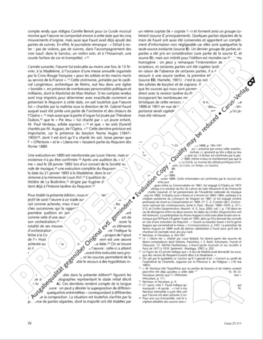 Requiem - church version (Requiem. Fassung mit kleinem Orchester) 4-Part scores gallery preview page 6
