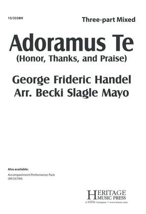 Book cover for Adoramus Te