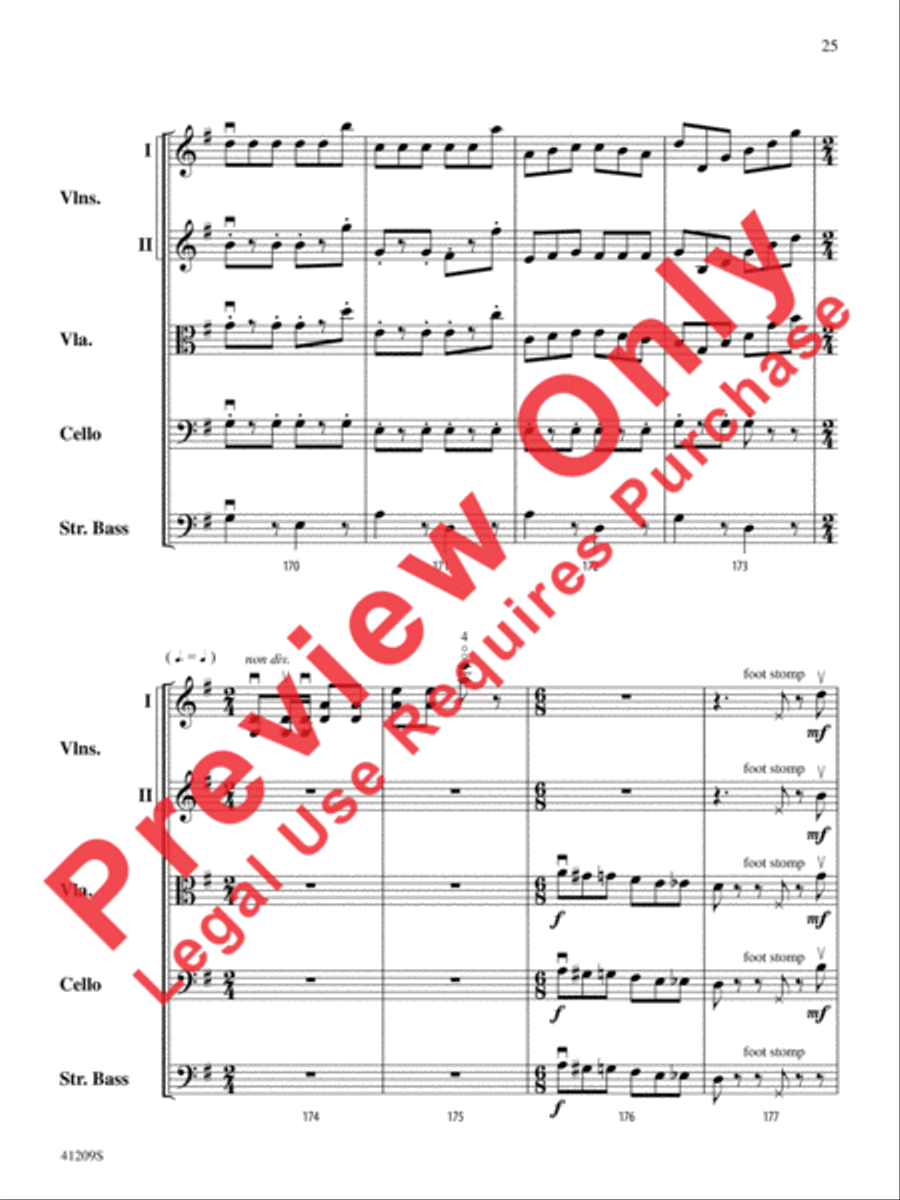The Wizard of Oz String Orchestra scores gallery preview page 26