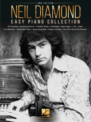 Book cover for Neil Diamond – Easy Piano Collection – 2nd Edition