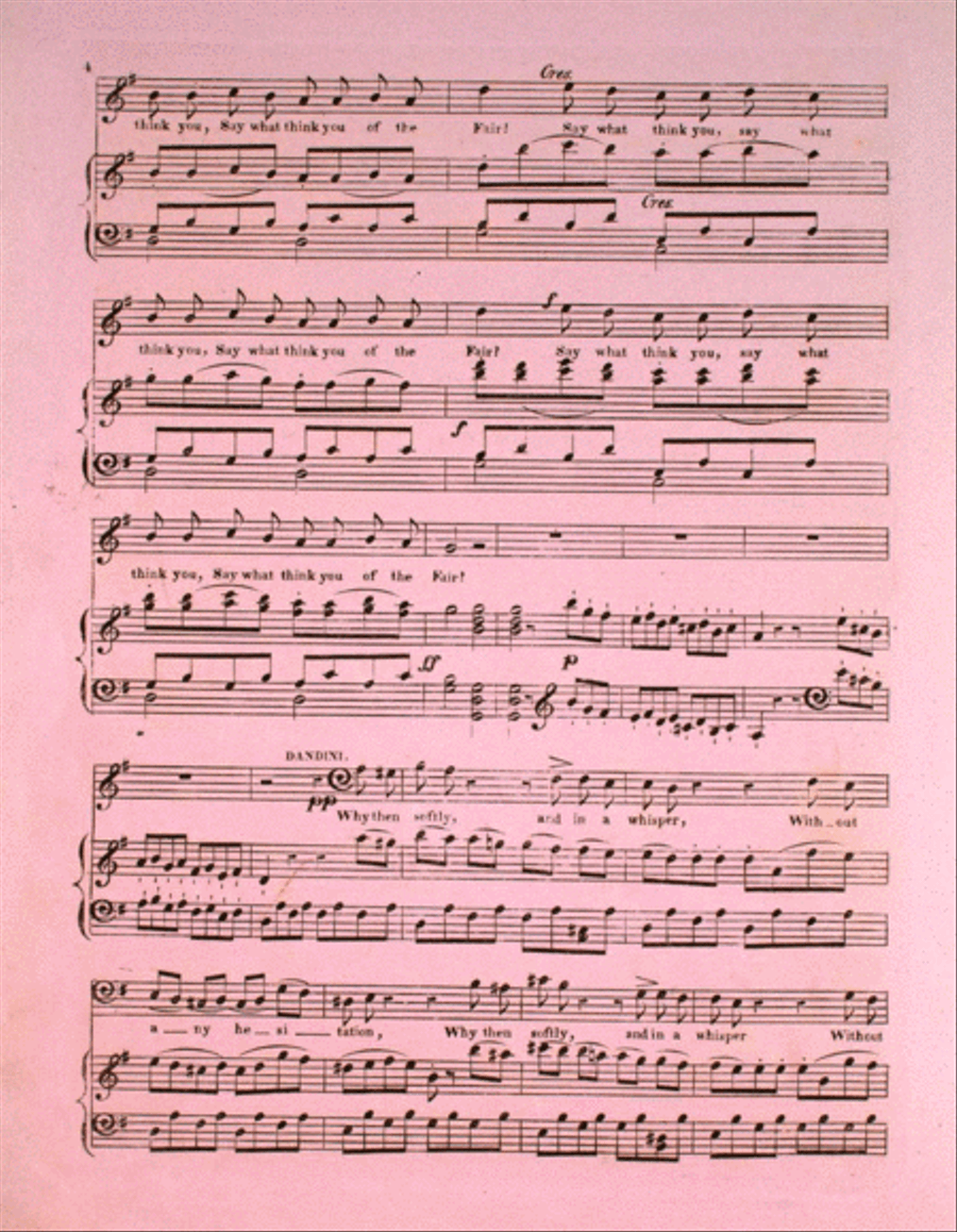 Softly Softly in a Whisper. The Admired Dialogue Quartett Voice scores gallery preview page 4