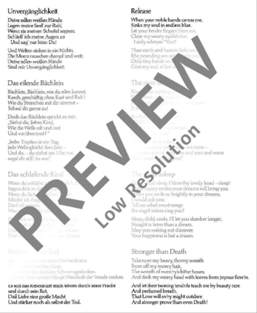 The Eternal High Voice scores gallery preview page 17