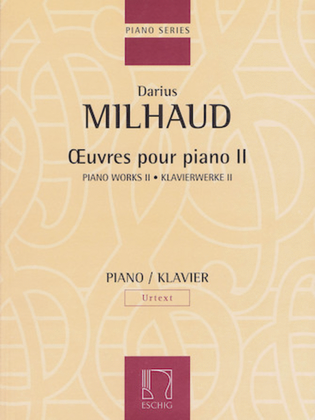 Book cover for Piano Works - Volume II