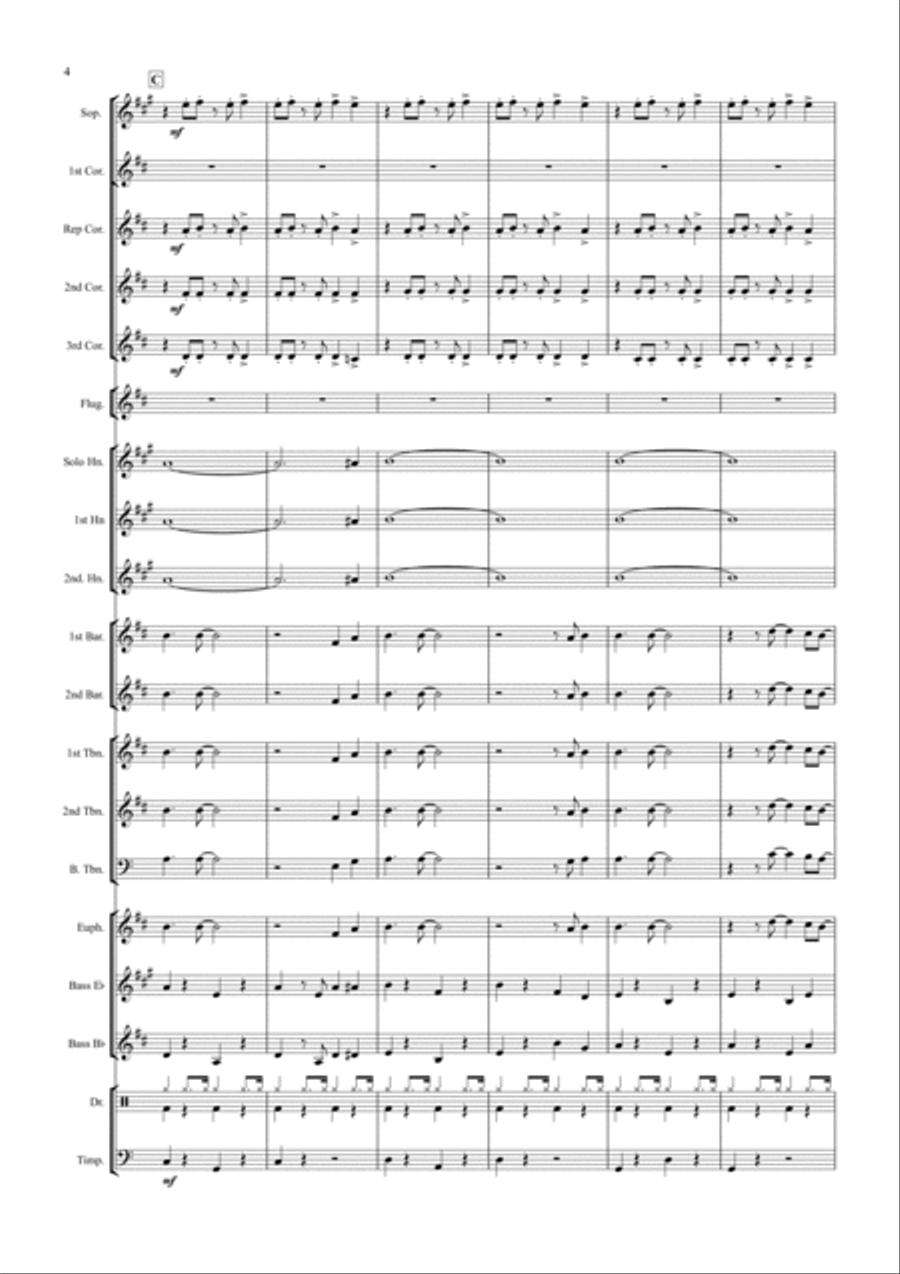 Moritat Vom Mackie Messer Brass Band scores gallery preview page 4