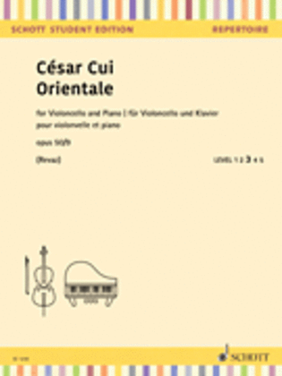 Book cover for Orientale, Op. 50, No. 9