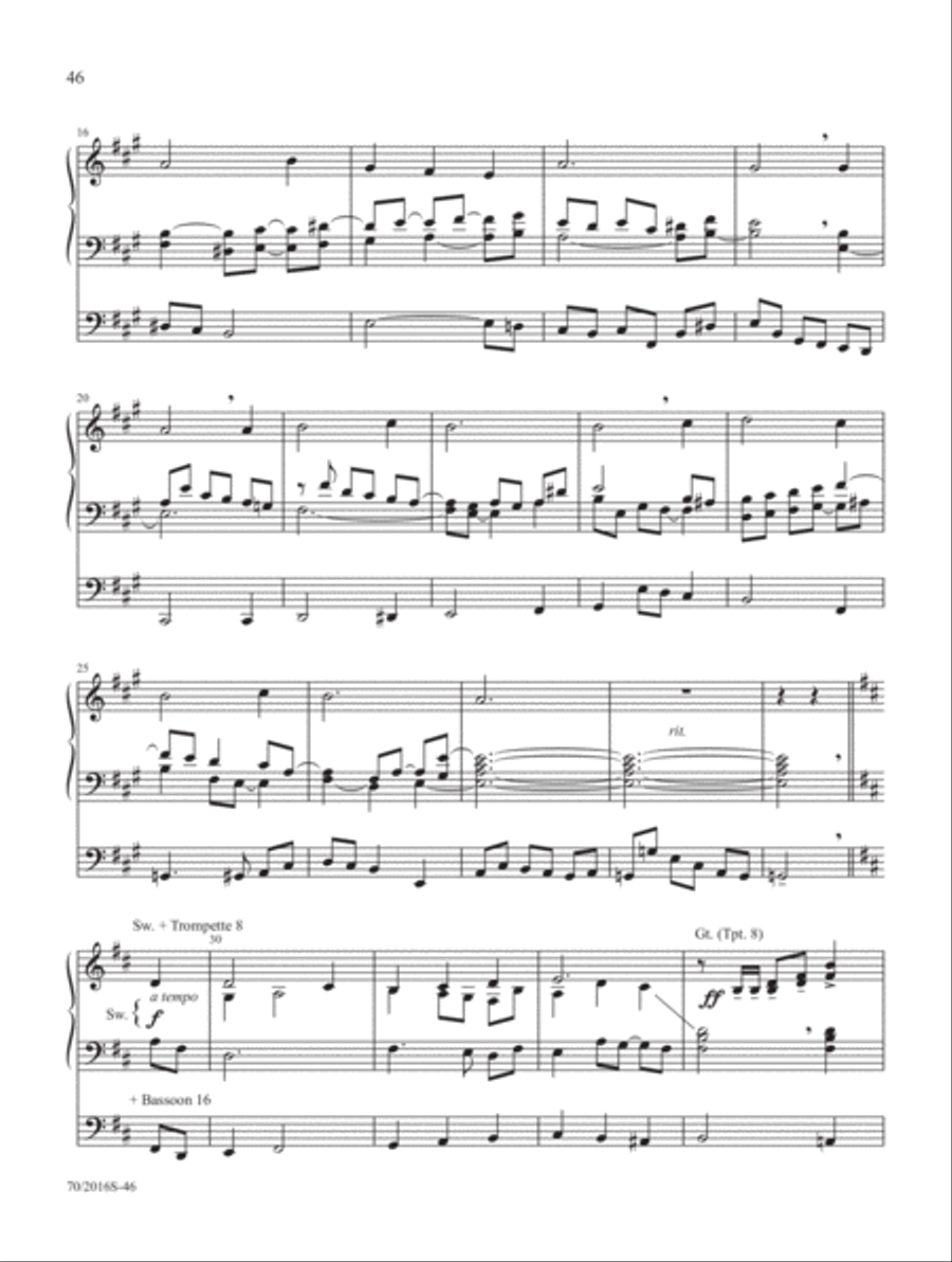Preludes and Meditations Preludes and Meditations Organ Solo scores gallery preview page 21