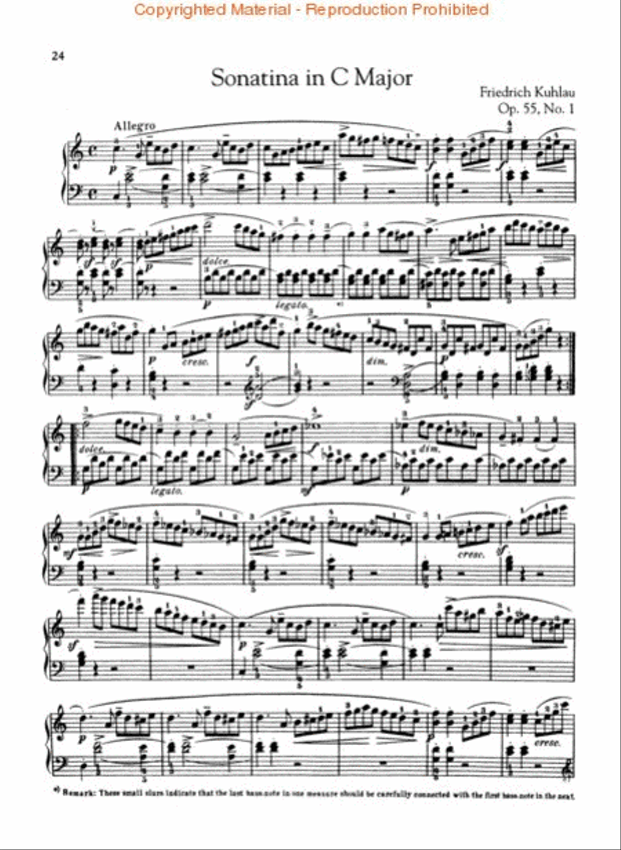 Kuhlau – Complete Sonatinas for Piano Piano Solo scores gallery preview page 4