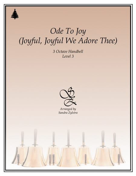 Ode To Joy (Joyful, Joyful We Adore Thee) (3 octave handbells) image number null