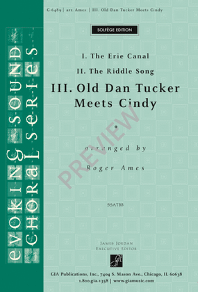 Old Dan Tucker Meets Cindy