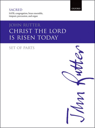 Book cover for Christ the Lord is risen today