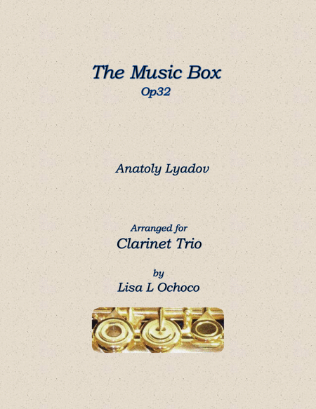 The Music Box Op32 for Clarinet Trio image number null