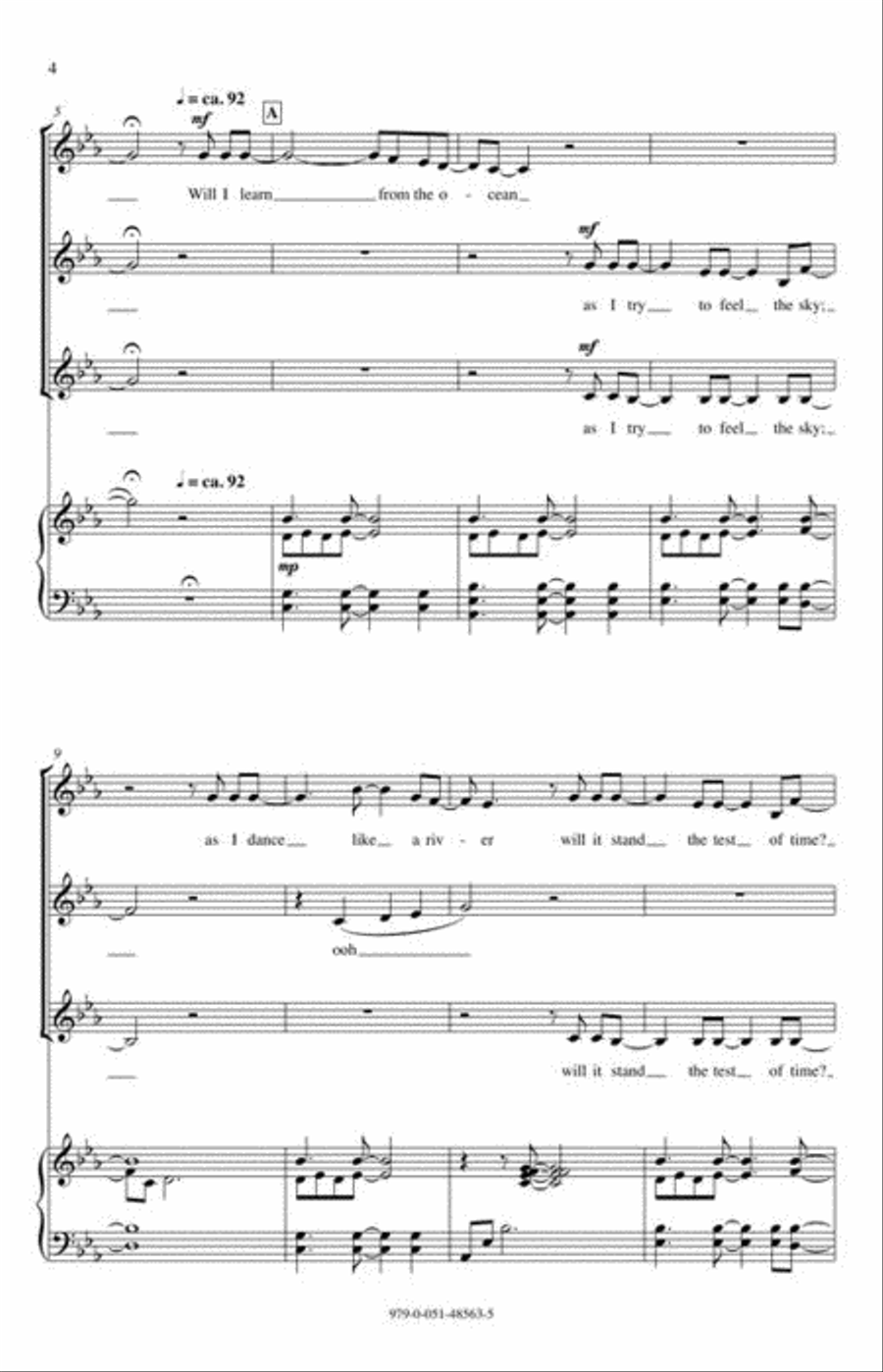 I Will Share the World SSA scores gallery preview page 5