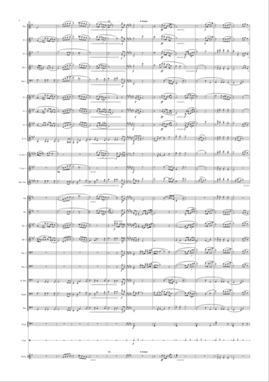 Beauty And The Beast Beauty And The Beast Concert Band scores gallery preview page 6