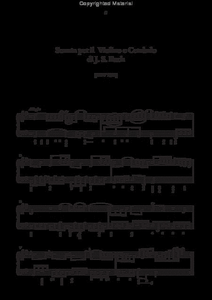 Sonate BWV 1021 e BWV 1023