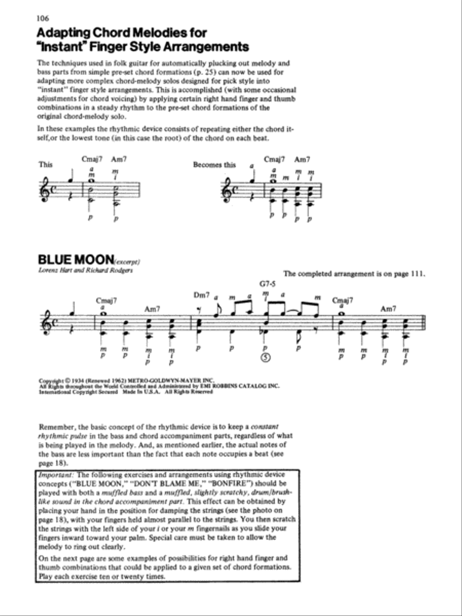 Concepts: Arranging For Fingerstyle Guitar Electric Guitar scores gallery preview page 5
