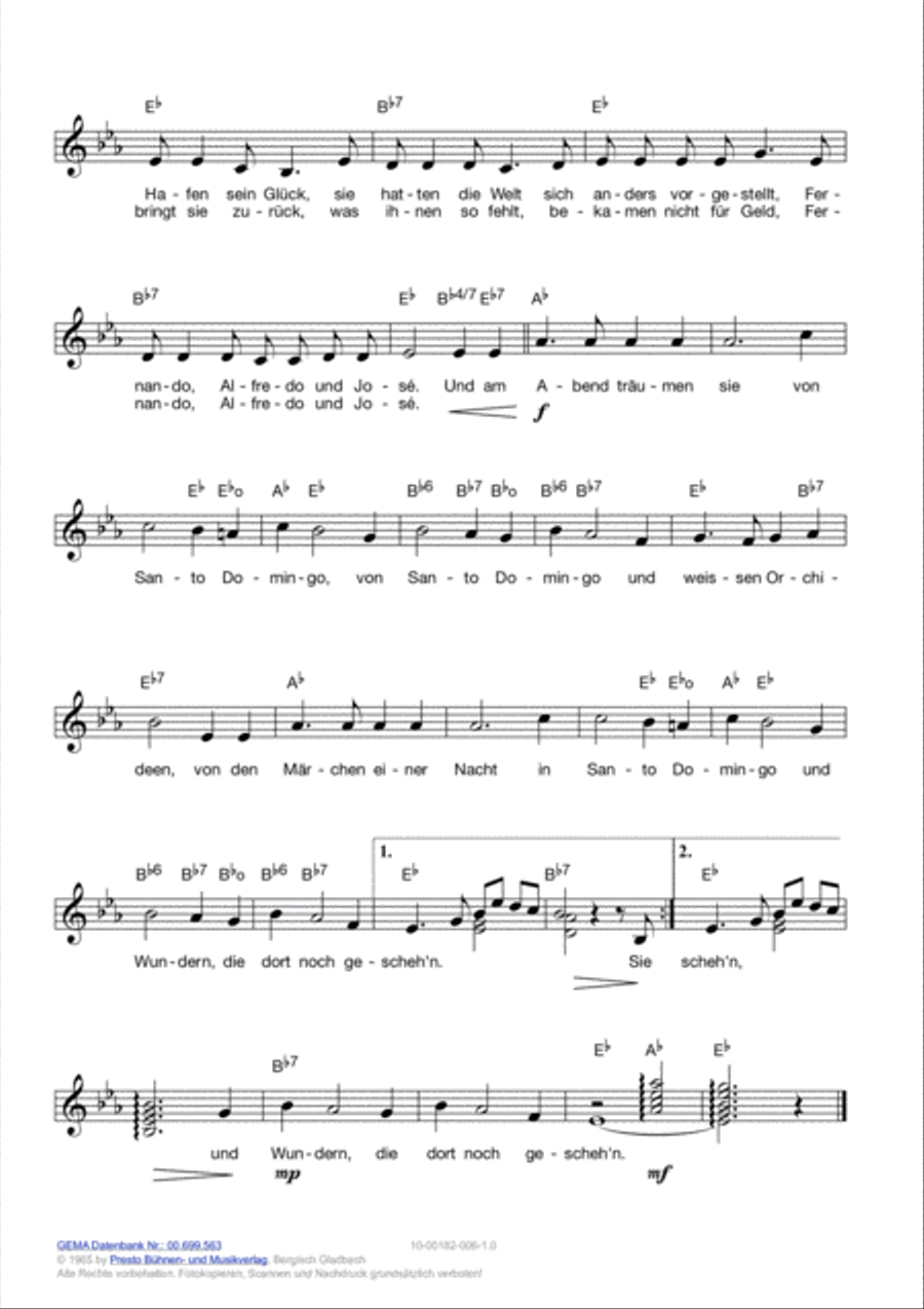 Santo Domingo Voice scores gallery preview page 3