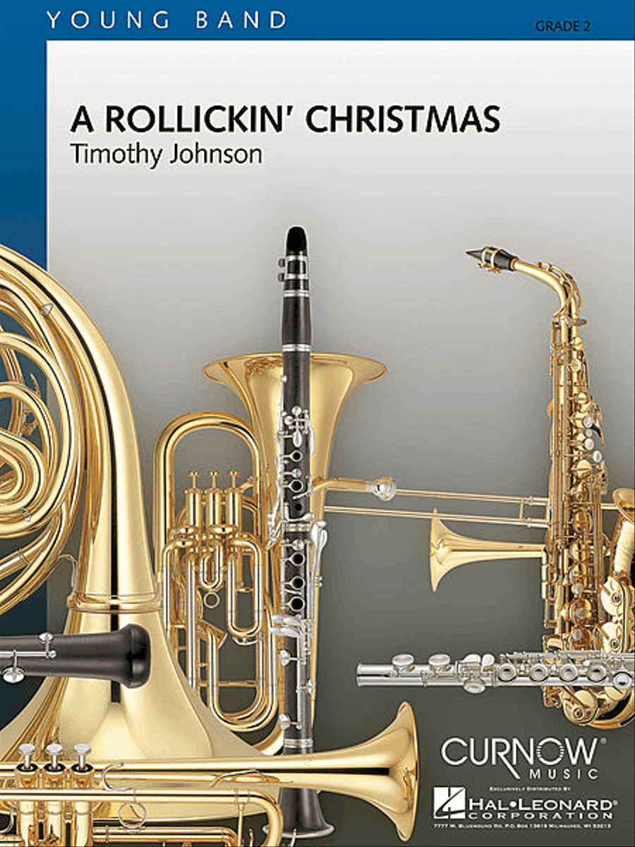 A Rollickin' Christmas Concert Band scores gallery preview page 1