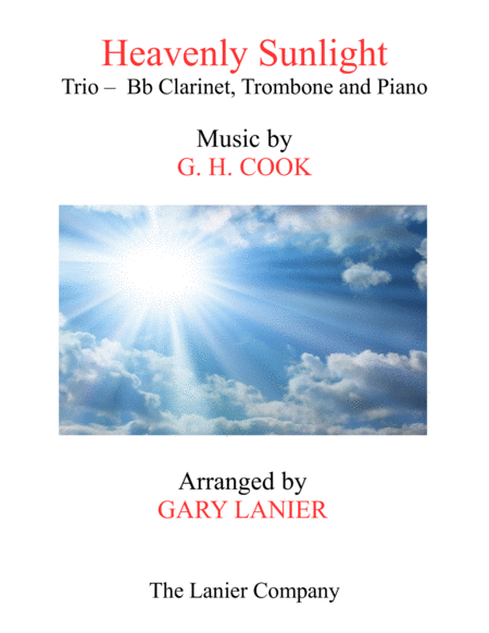 HEAVENLY SUNLIGHT (Trio - Bb Clarinet, Trombone & Piano with Score/Parts) image number null
