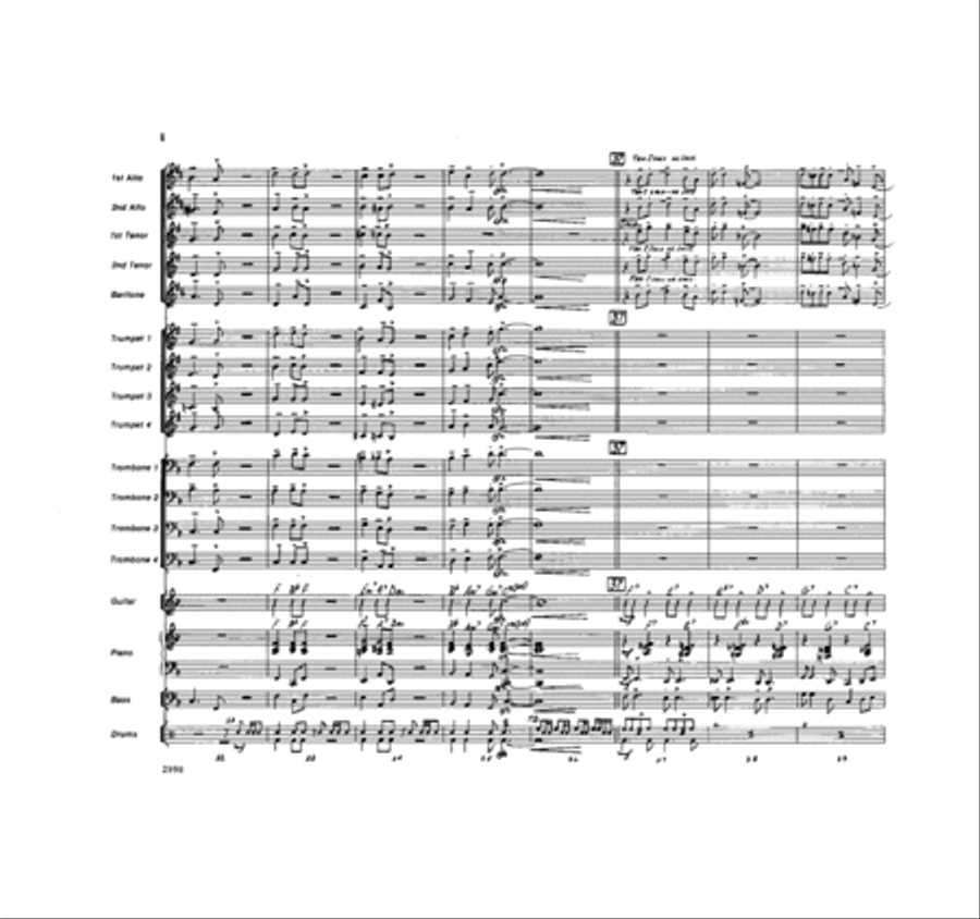 Gospel John Jazz Ensemble scores gallery preview page 6