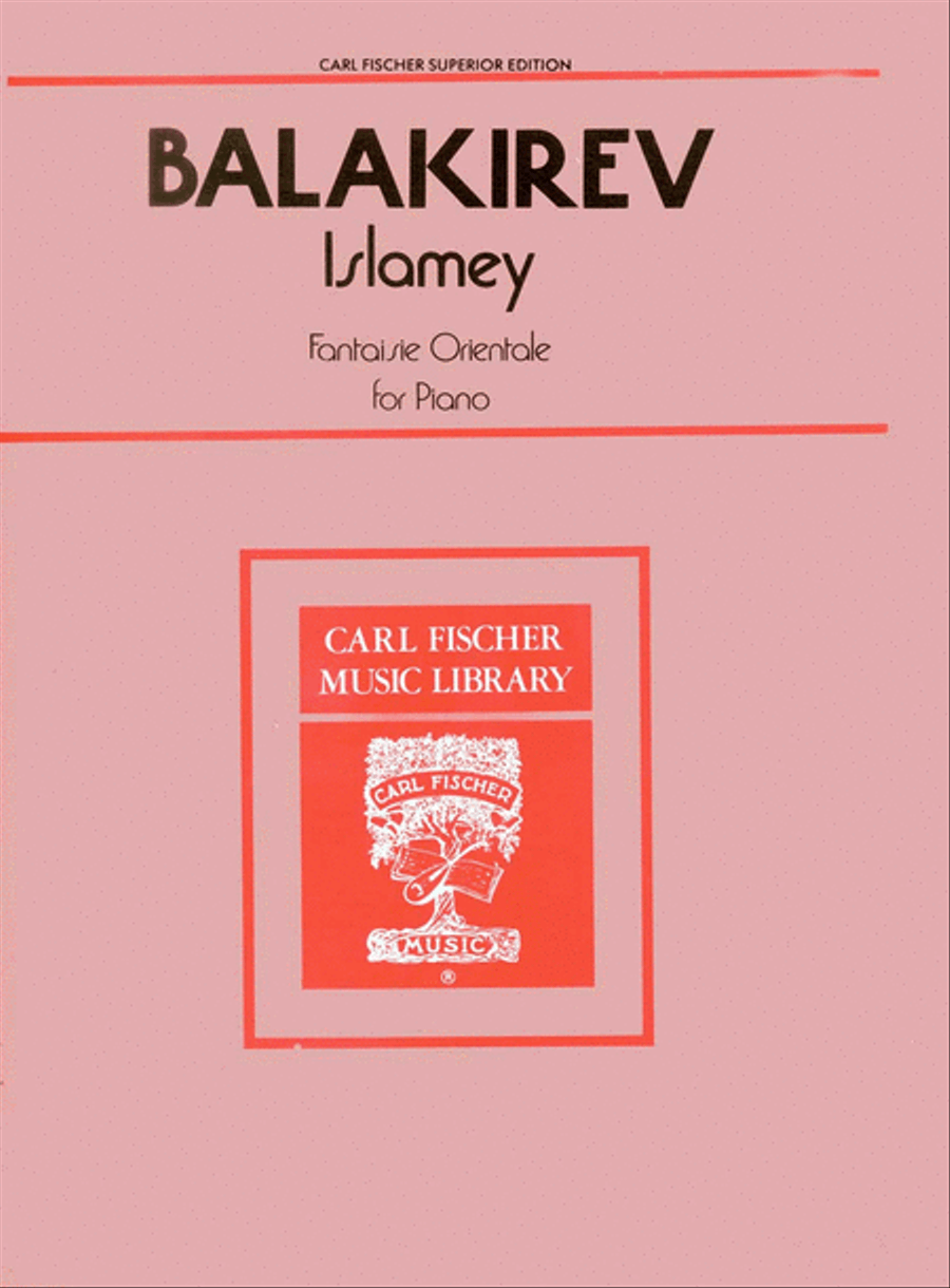 Islamey Piano Solo scores gallery preview page 1