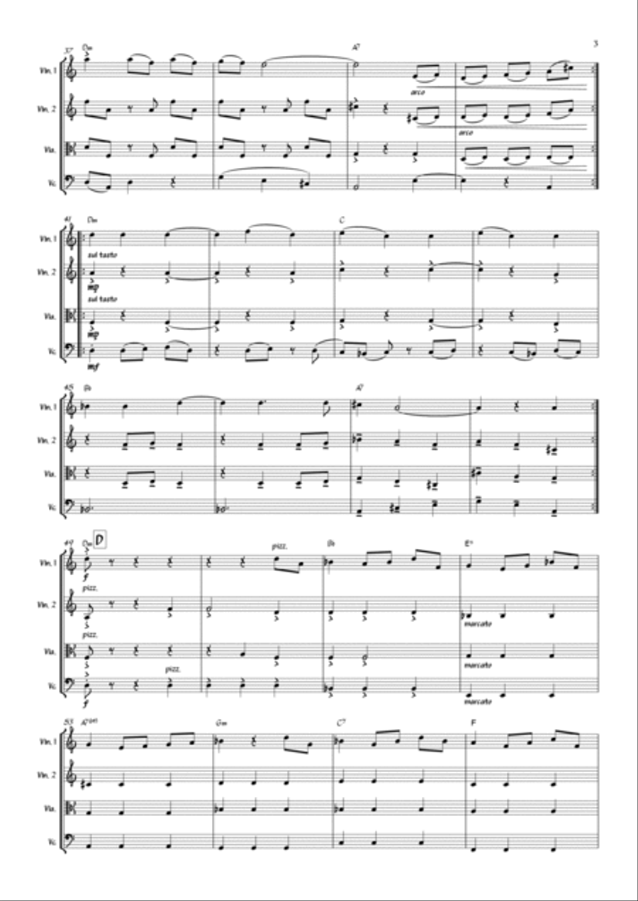 La Llorona (The Weeping Woman) Small Ensemble scores gallery preview page 3