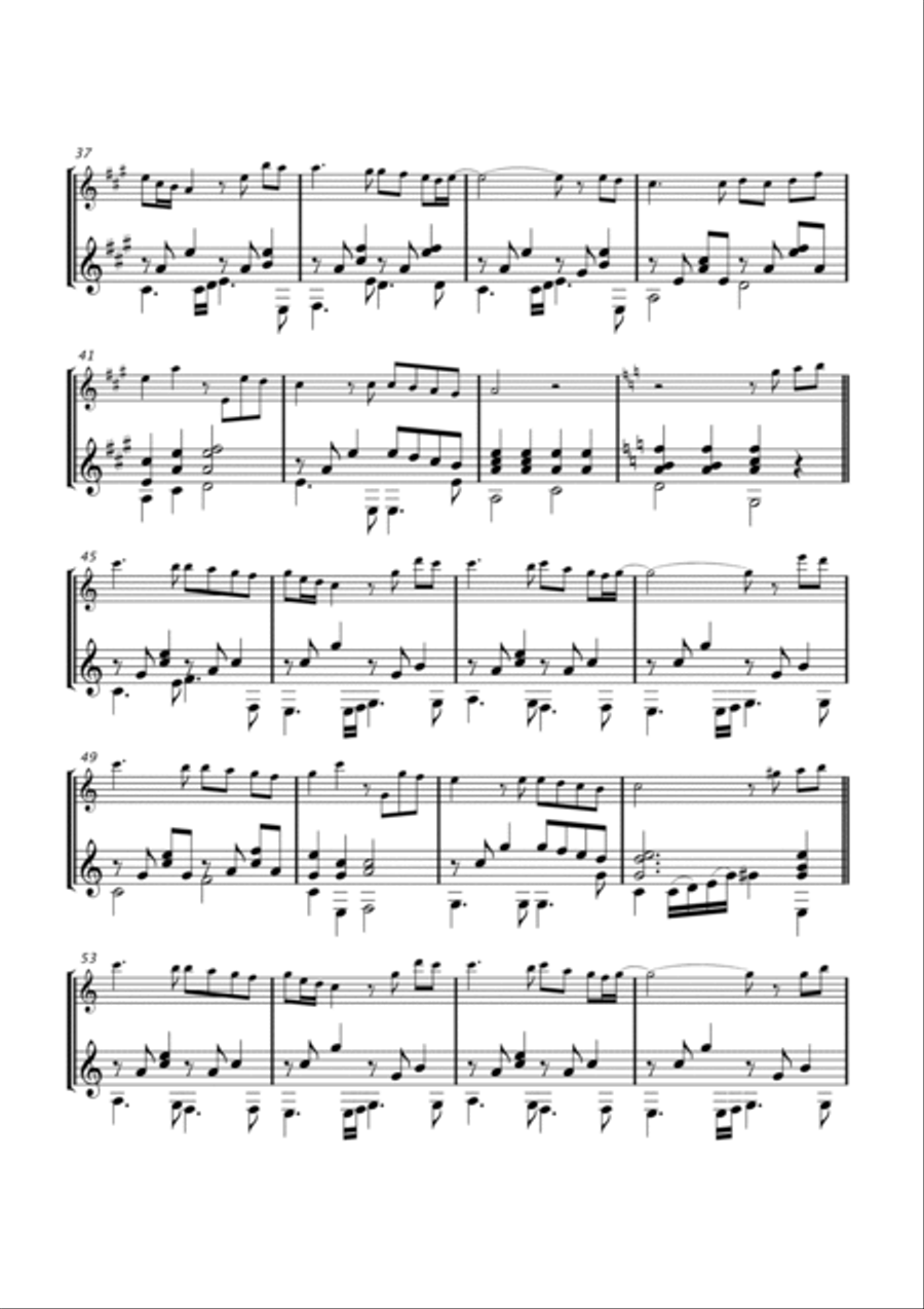 You Raise Me Up Guitar scores gallery preview page 5