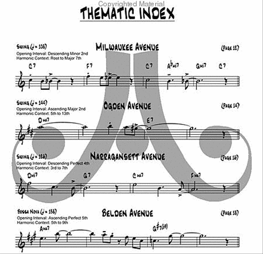 Jazz Phrasing for Saxophone, Volume 1 Saxophone scores gallery preview page 2