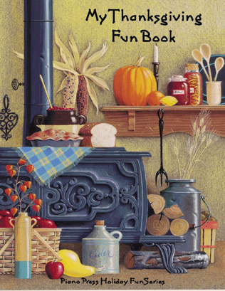 Book cover for My Thanksgiving Fun Book