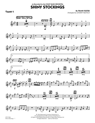 Shiny Stockings (arr. Sammy Nestico) - Trumpet 4