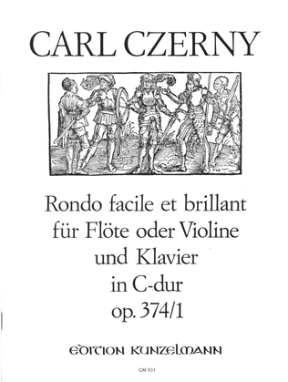 Book cover for Rondo facile et brillant Op. 374/1