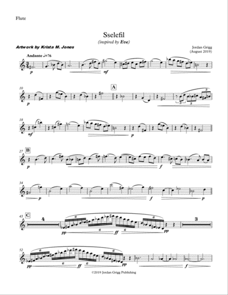 Sselefil (inspired by Eve) Small Ensemble scores gallery preview page 6