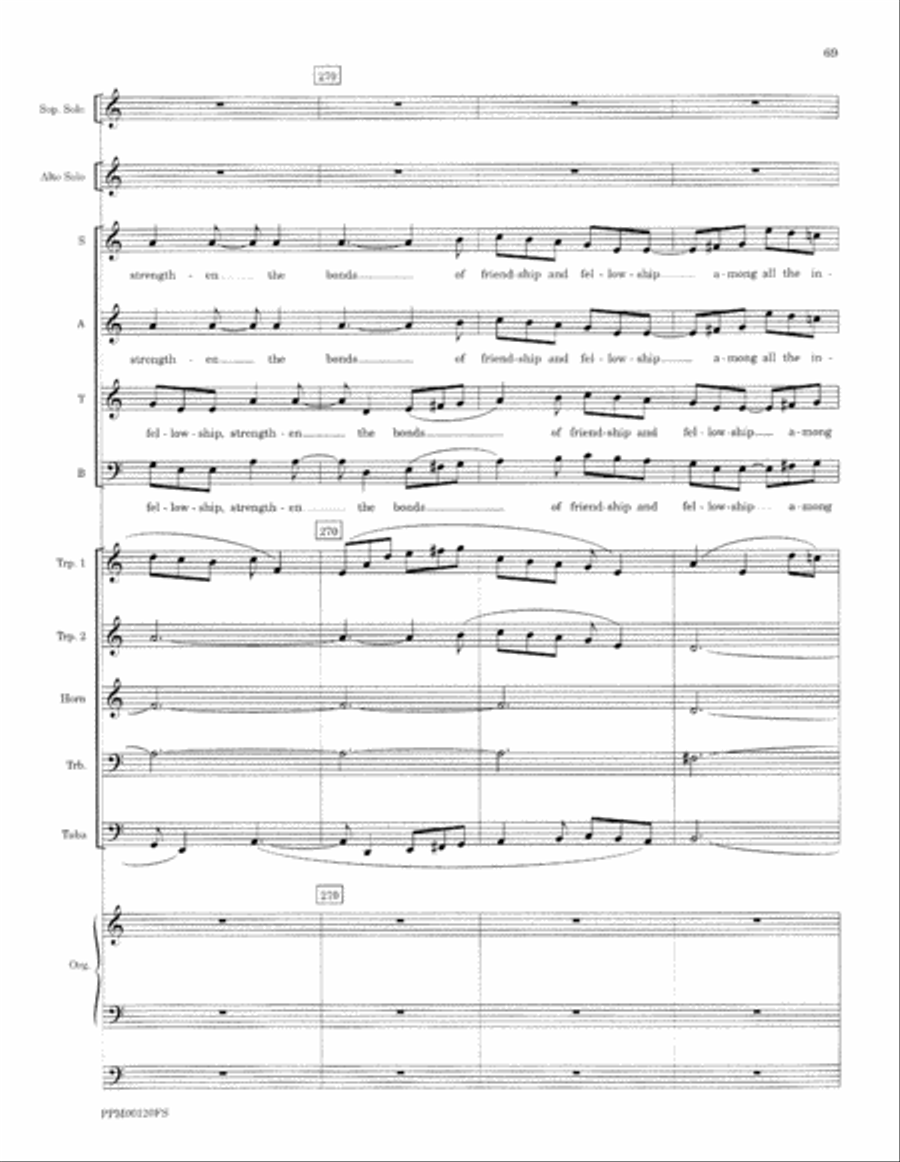 Transfiguration: An Ecumenical Mass - Full Score Divisi scores gallery preview page 72
