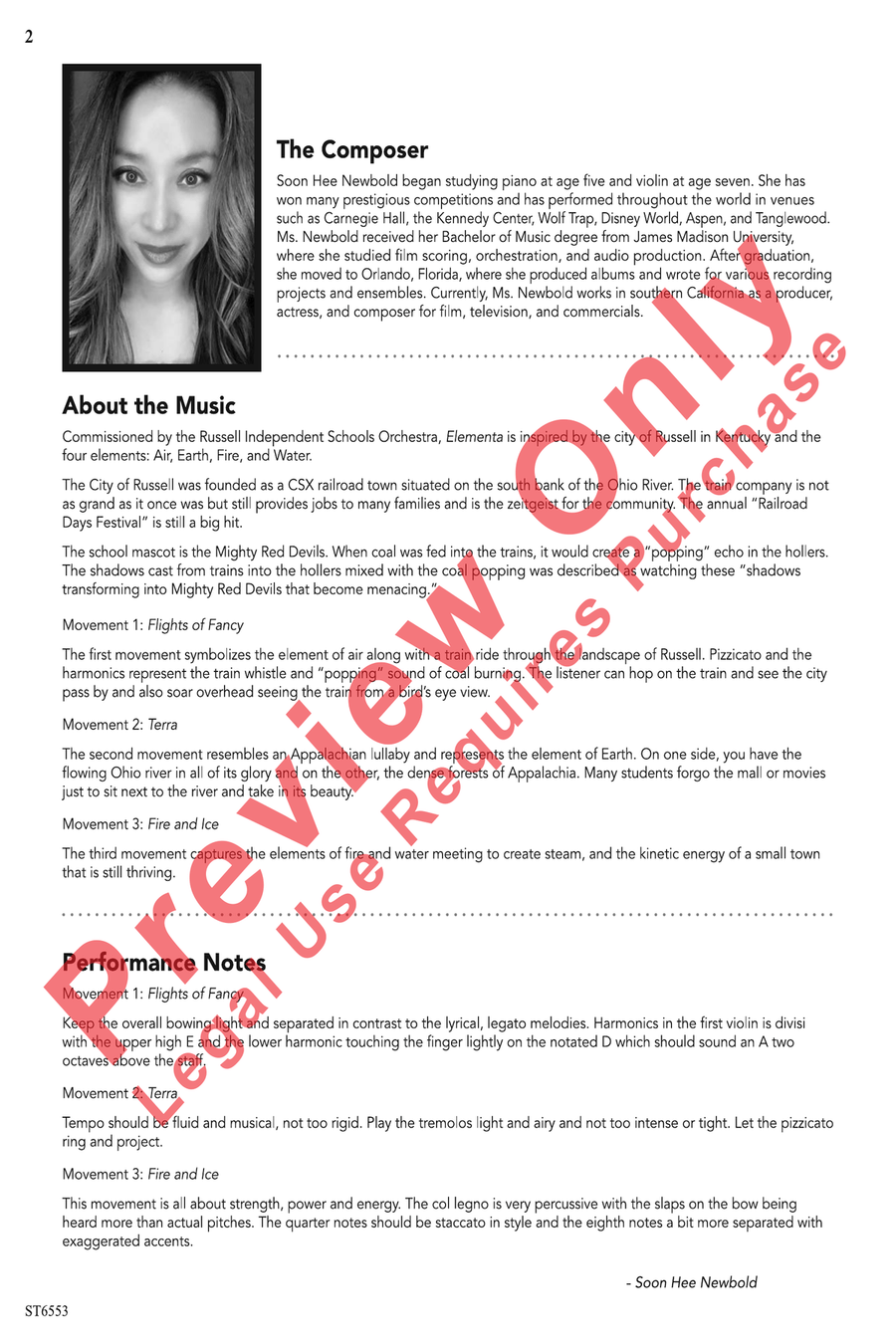 Elementa String Orchestra scores gallery preview page 2