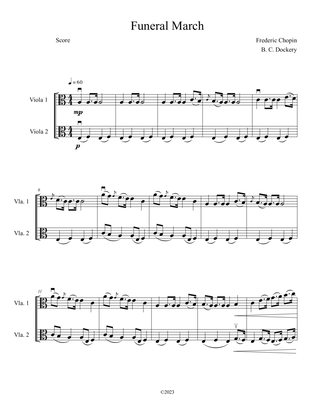 Funeral March (Viola Duet)