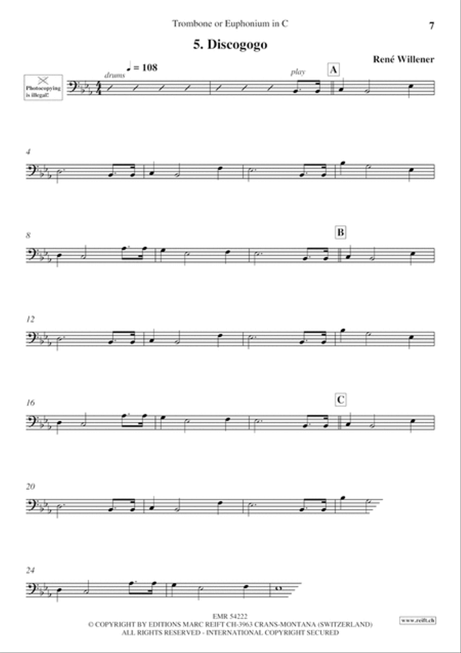 Happy Birthday Euphonium - Sheet Music page 7