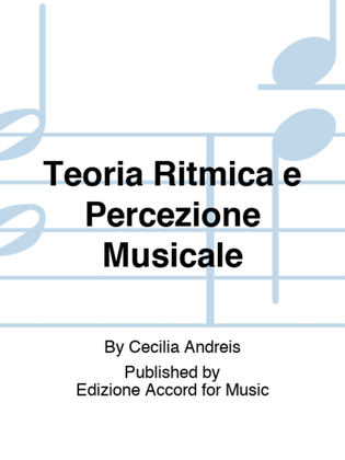 Teoria Ritmica e Percezione Musicale