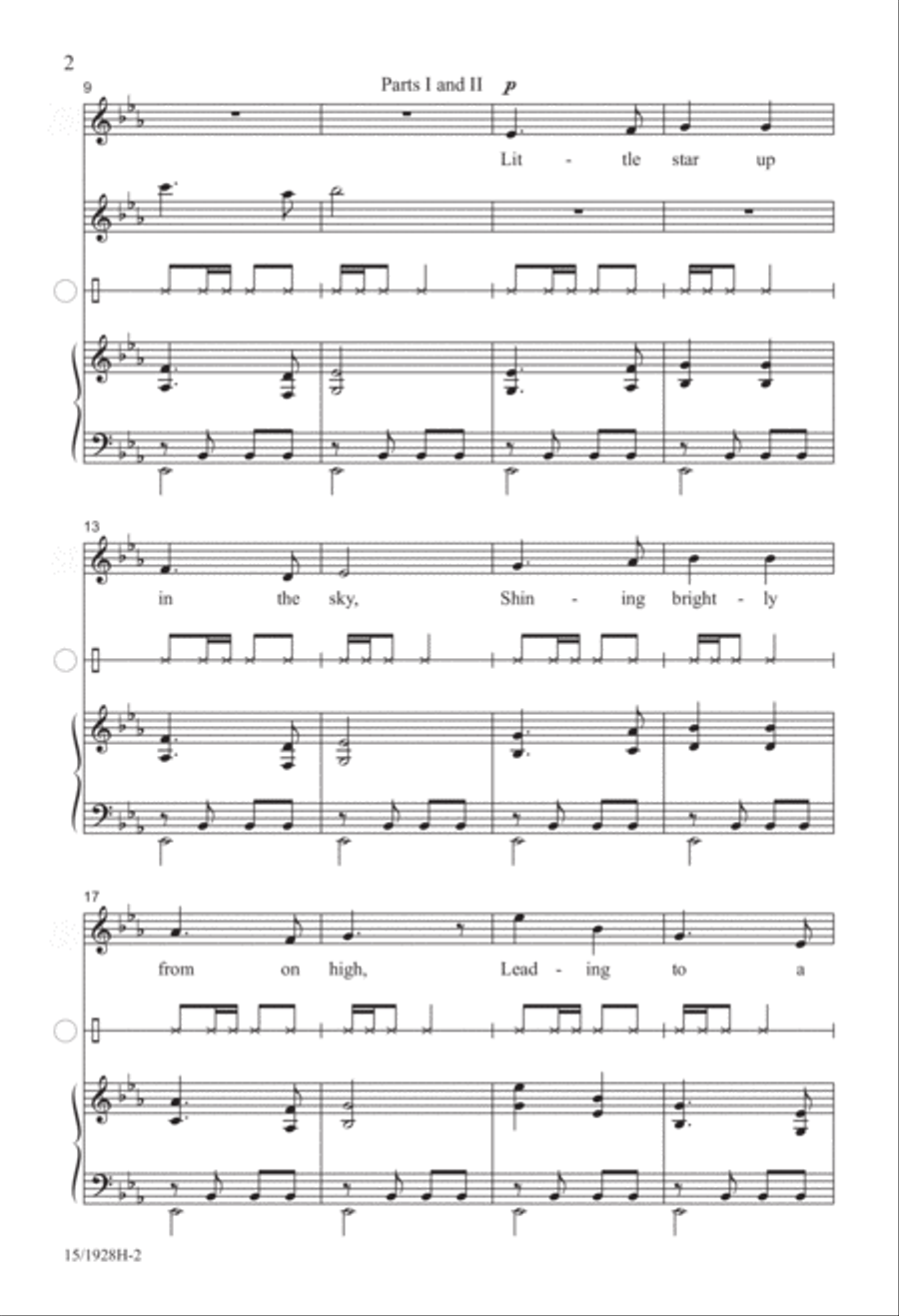 Little Star Little Star 2-Part scores gallery preview page 3