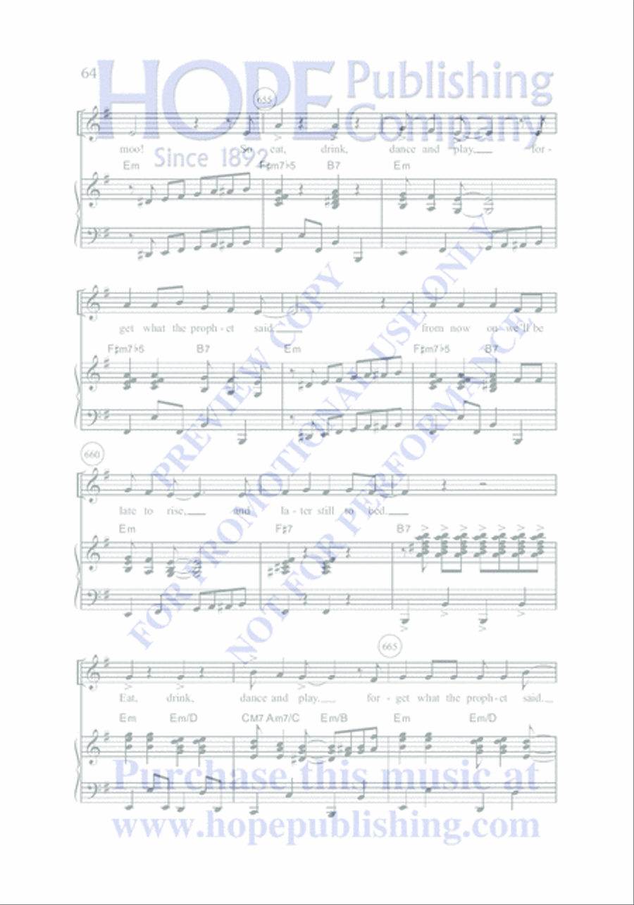 Are We There Yet Unison Choir scores gallery preview page 72