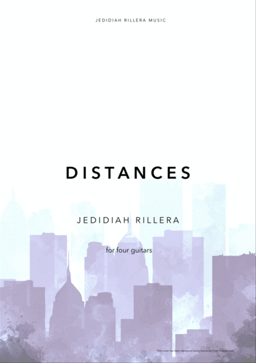 Distances Acoustic Guitar scores gallery preview page 1