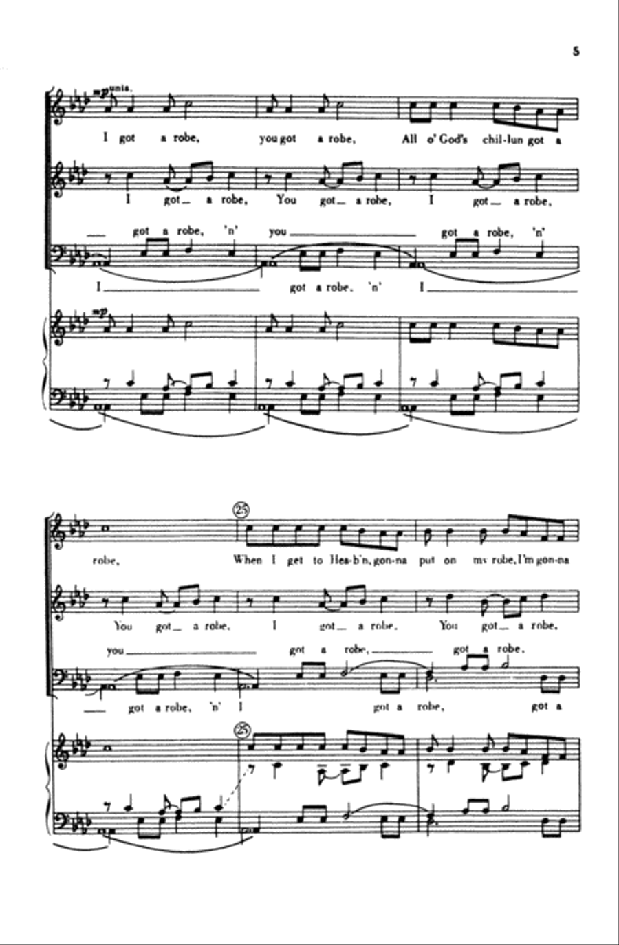 I Got Shoes I Got Shoes Choir scores gallery preview page 4